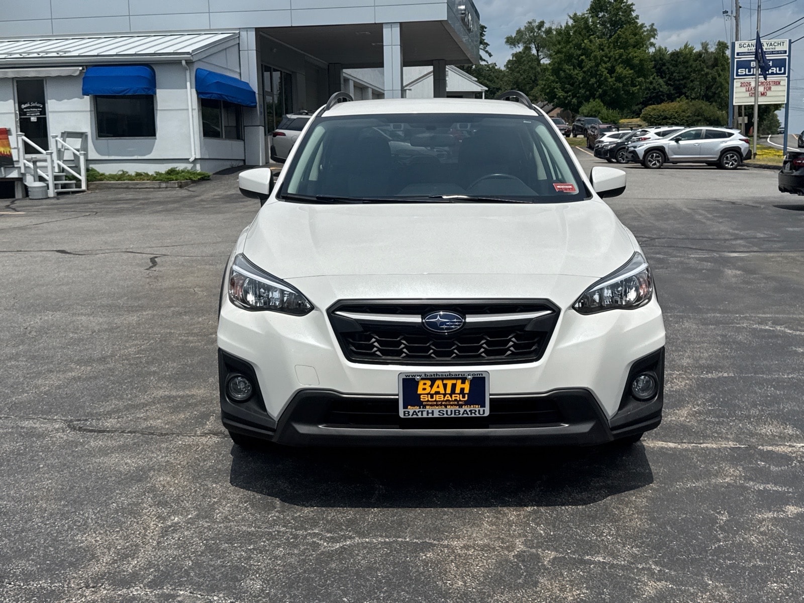 Used 2019 Subaru Crosstrek Premium with VIN JF2GTAEC8KH205196 for sale in Woolwich, ME