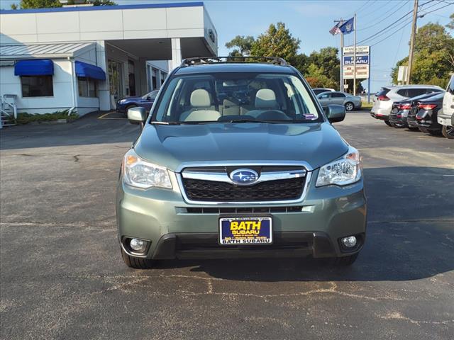 Used 2015 Subaru Forester i Premium with VIN JF2SJADCXFH516748 for sale in Woolwich, ME