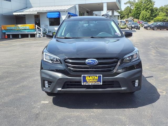 Certified 2022 Subaru Outback Onyx Edition with VIN 4S4BTGJD8N3121113 for sale in Woolwich, ME