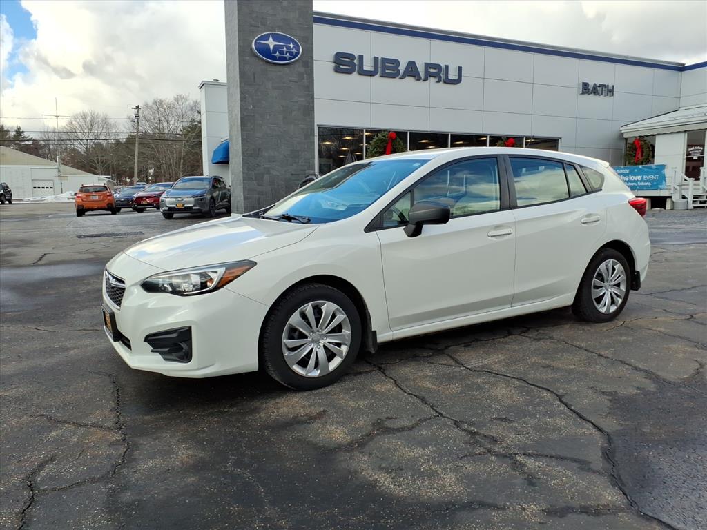 Used 2018 Subaru Impreza Base with VIN 4S3GTAA67J3723696 for sale in Woolwich, ME