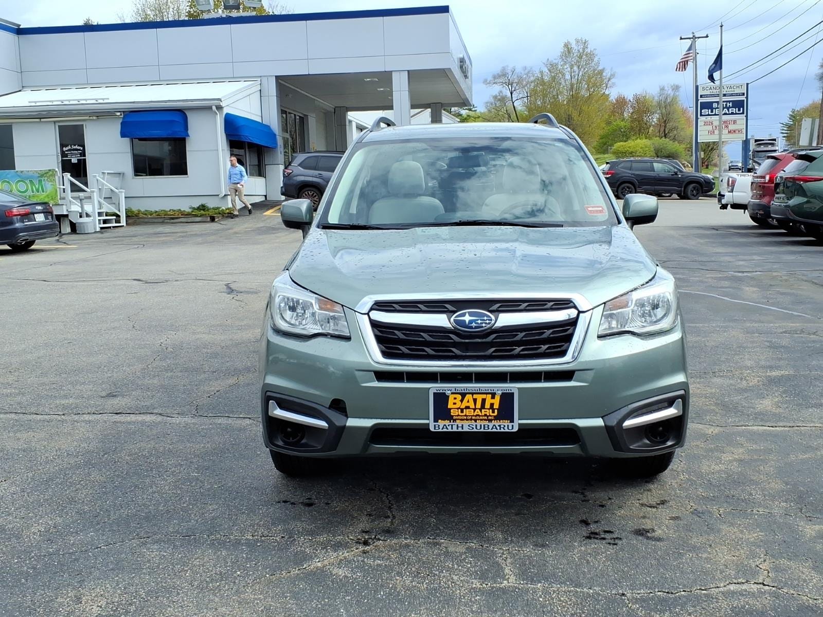 Used 2017 Subaru Forester Premium with VIN JF2SJAEC0HH421052 for sale in Woolwich, ME