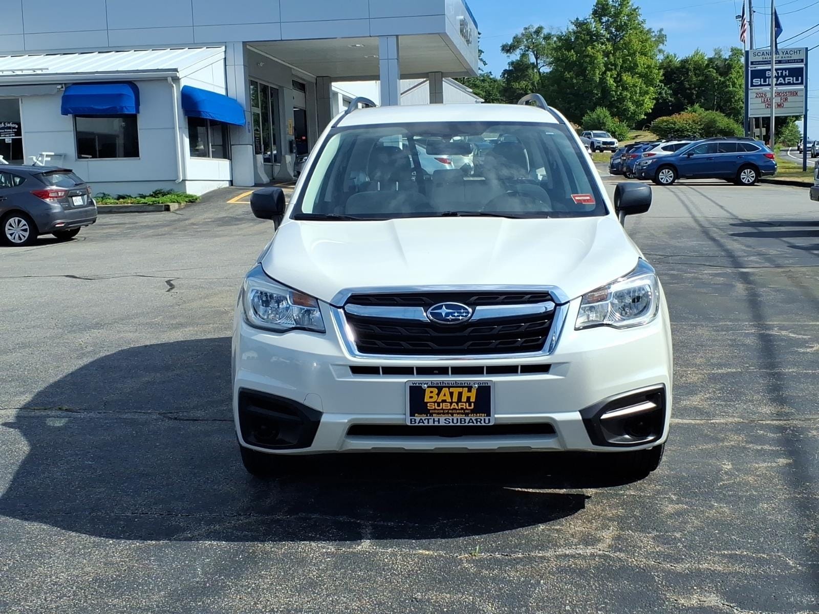 Used 2018 Subaru Forester Base with VIN JF2SJABC9JH511567 for sale in Woolwich, ME