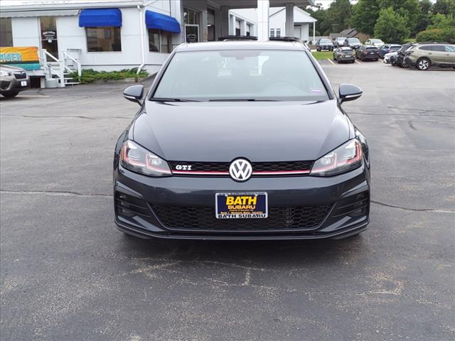 Used 2018 Volkswagen Golf GTI SE with VIN 3VW547AU5JM287884 for sale in Woolwich, ME