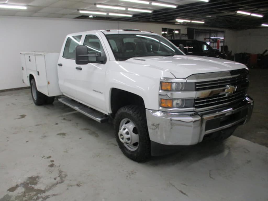 Used 2015 Chevrolet Silverado 3500HD Chassis WT Truck Crew Cab