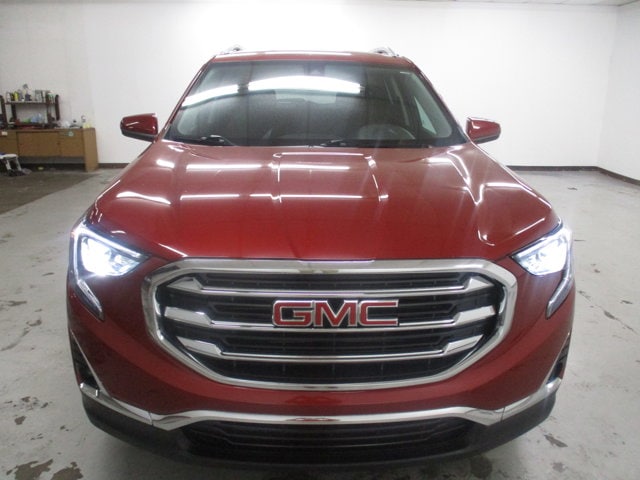 Used 2021 GMC Terrain SLT with VIN 3GKALVEV7ML329952 for sale in Springfield, MI