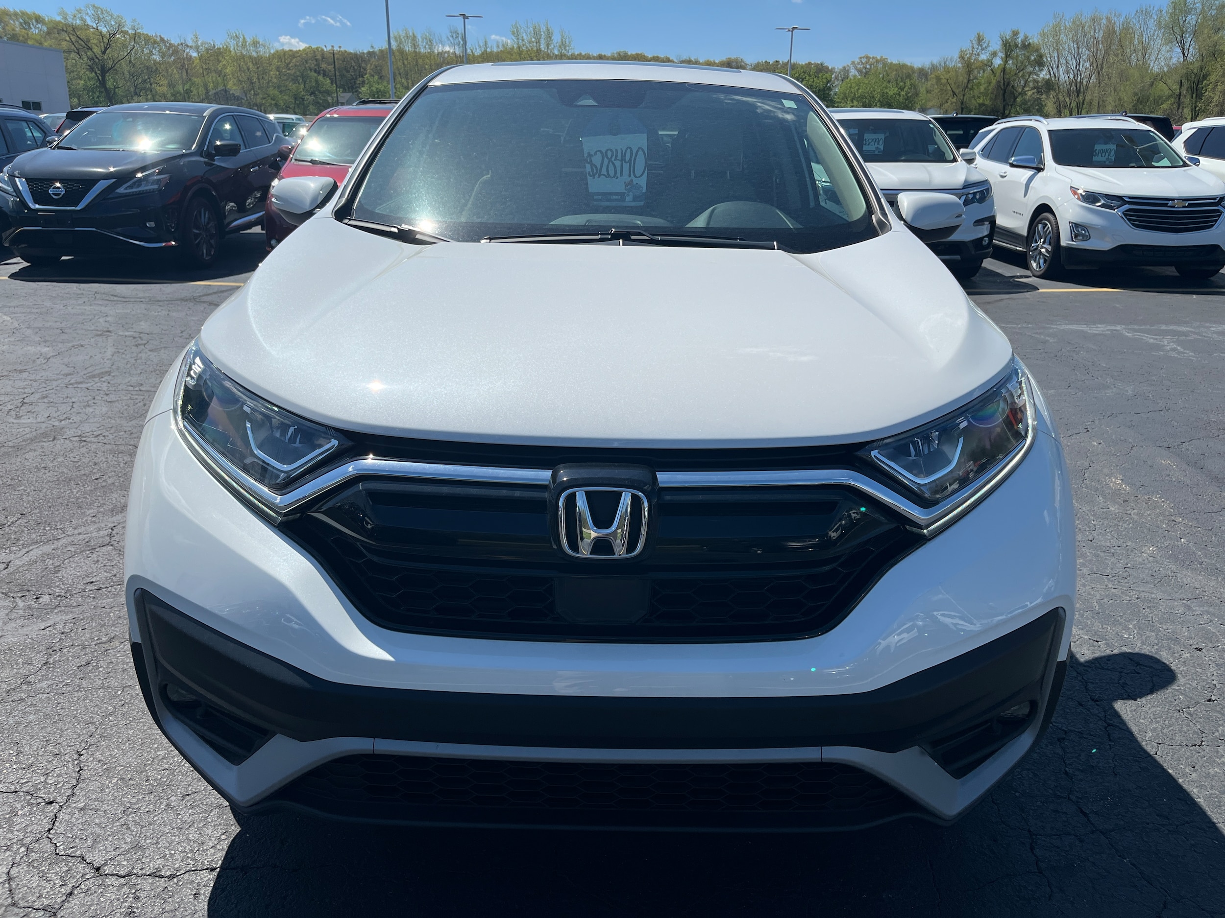 Used 2020 Honda CR-V EX with VIN 5J6RW2H52LL036979 for sale in Battle Creek, MI