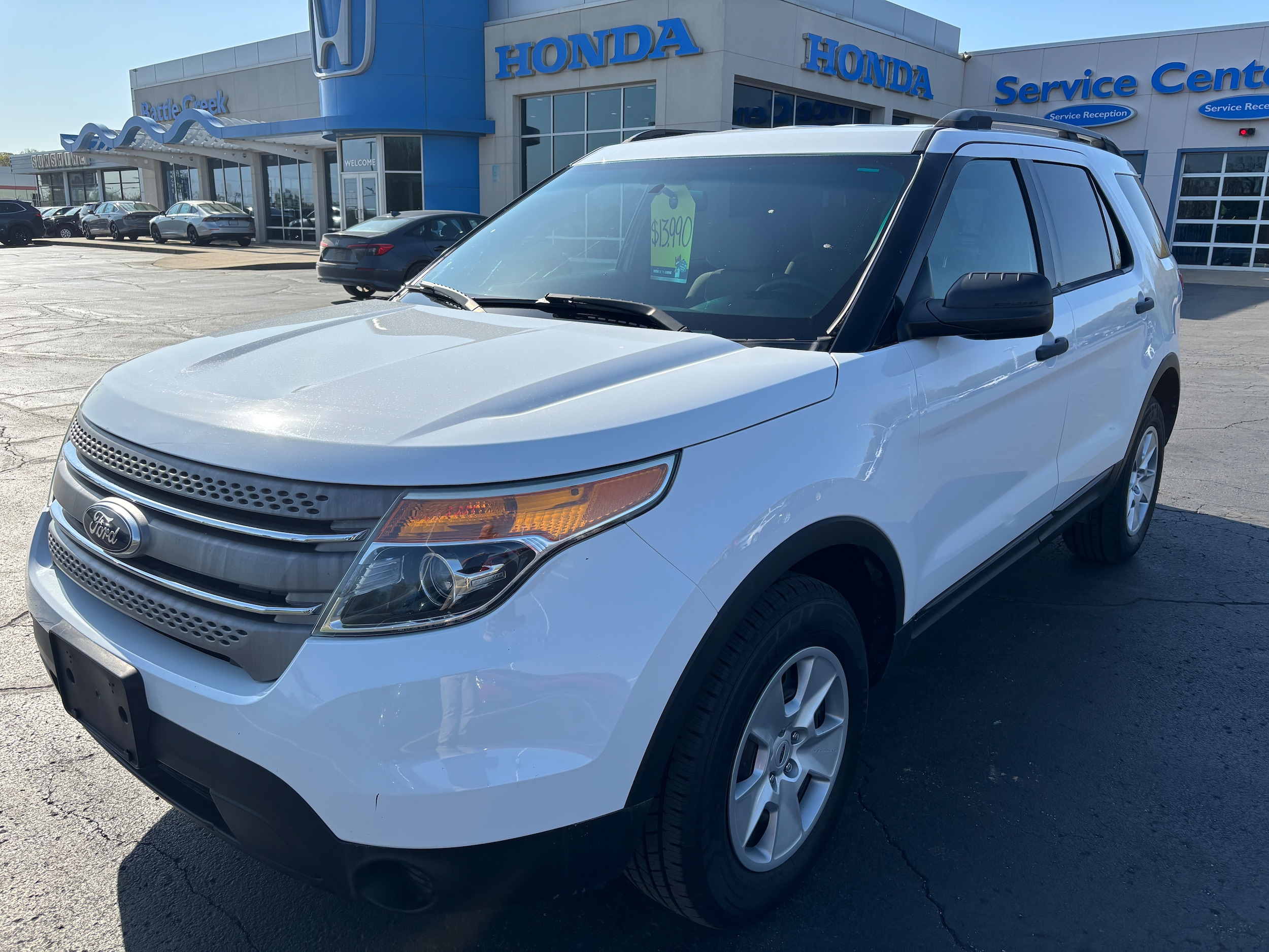 Used 2013 Ford Explorer Base with VIN 1FM5K8B82DGA89743 for sale in Battle Creek, MI