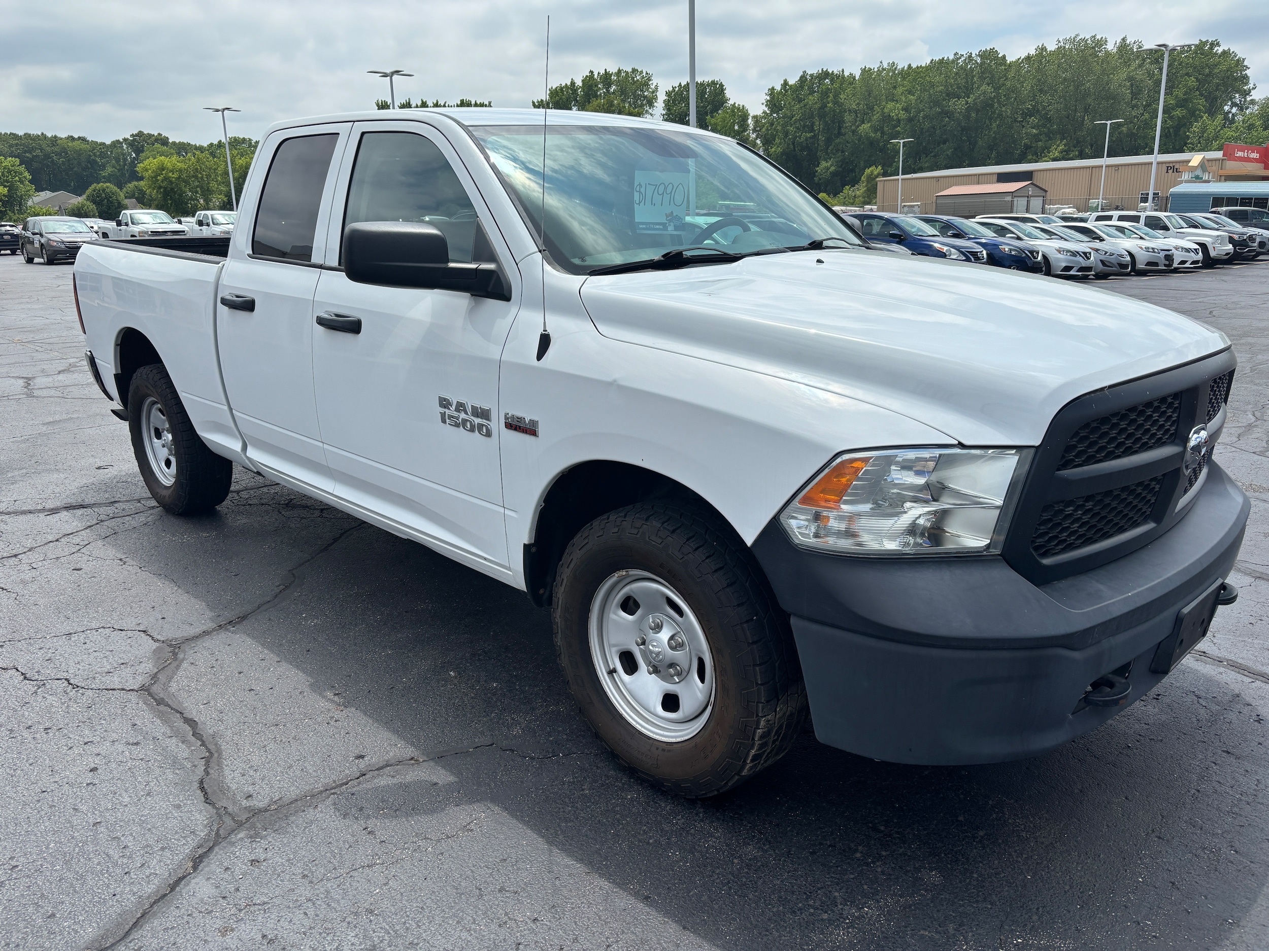 Used 2015 RAM Ram 1500 Pickup Tradesman with VIN 1C6RR7FT6FS763670 for sale in Battle Creek, MI