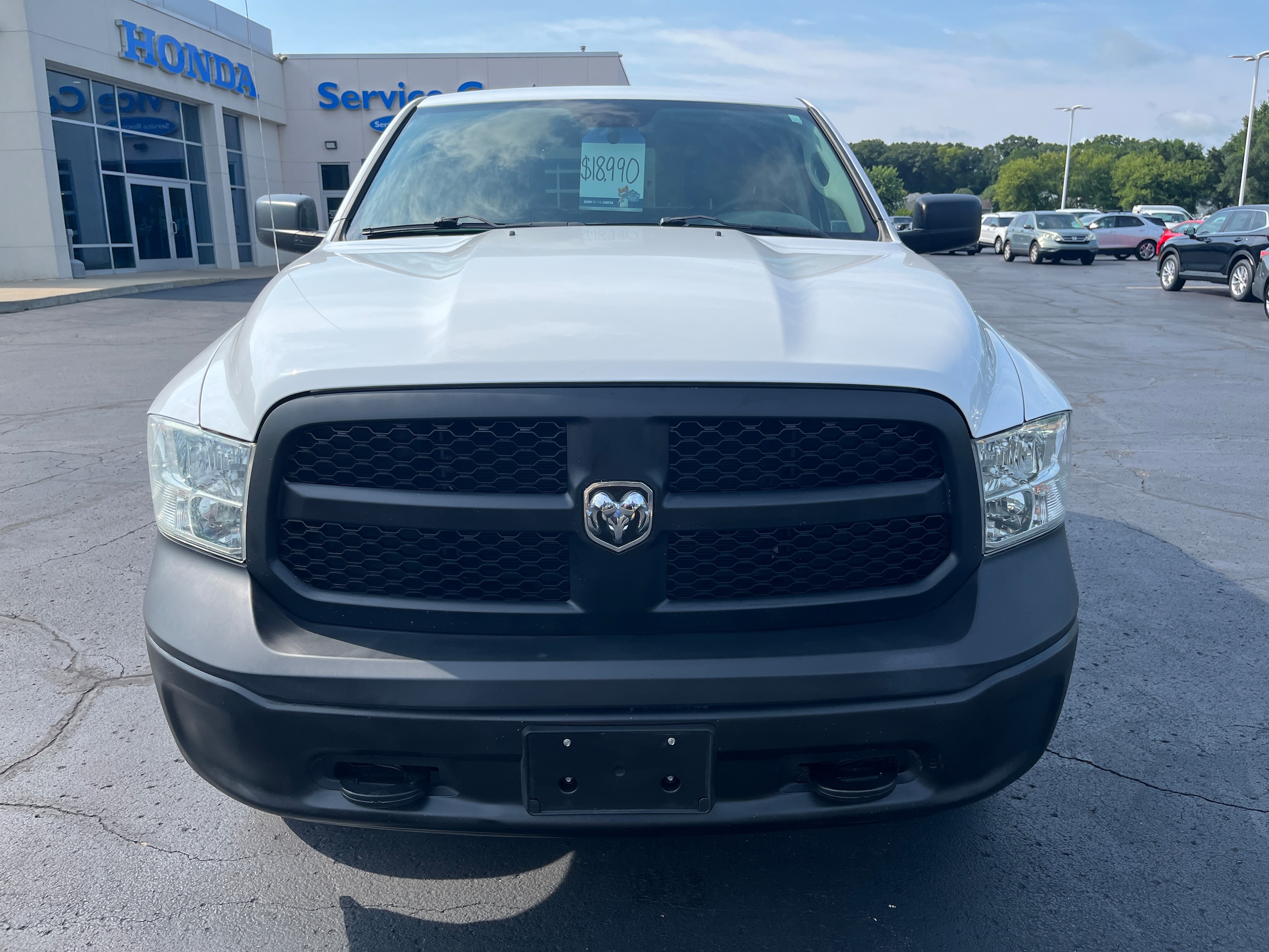 Used 2014 RAM Ram 1500 Pickup Tradesman with VIN 1C6RR7KT7ES371480 for sale in Battle Creek, MI