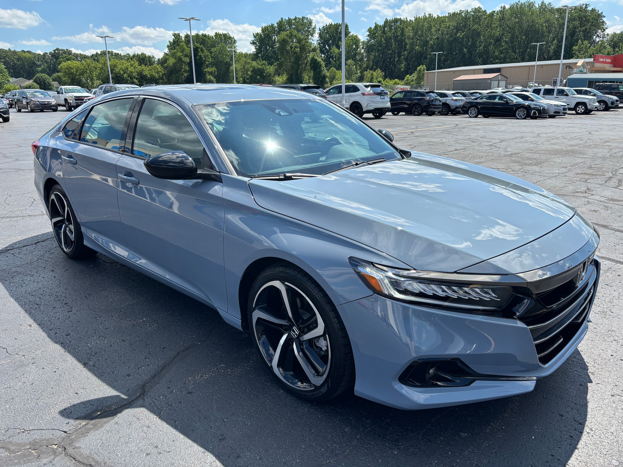 Certified 2022 Honda Accord Sport with VIN 1HGCV2F32NA017655 for sale in Kansas City