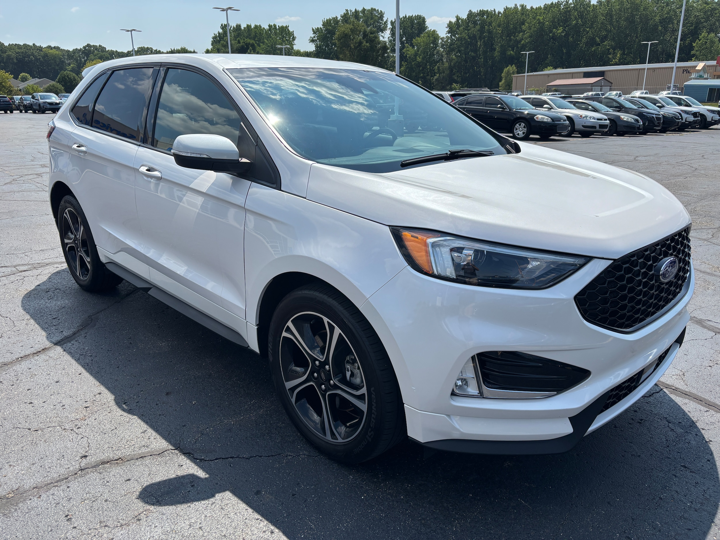 Used 2019 Ford Edge ST with VIN 2FMPK4AP0KBC61394 for sale in Battle Creek, MI