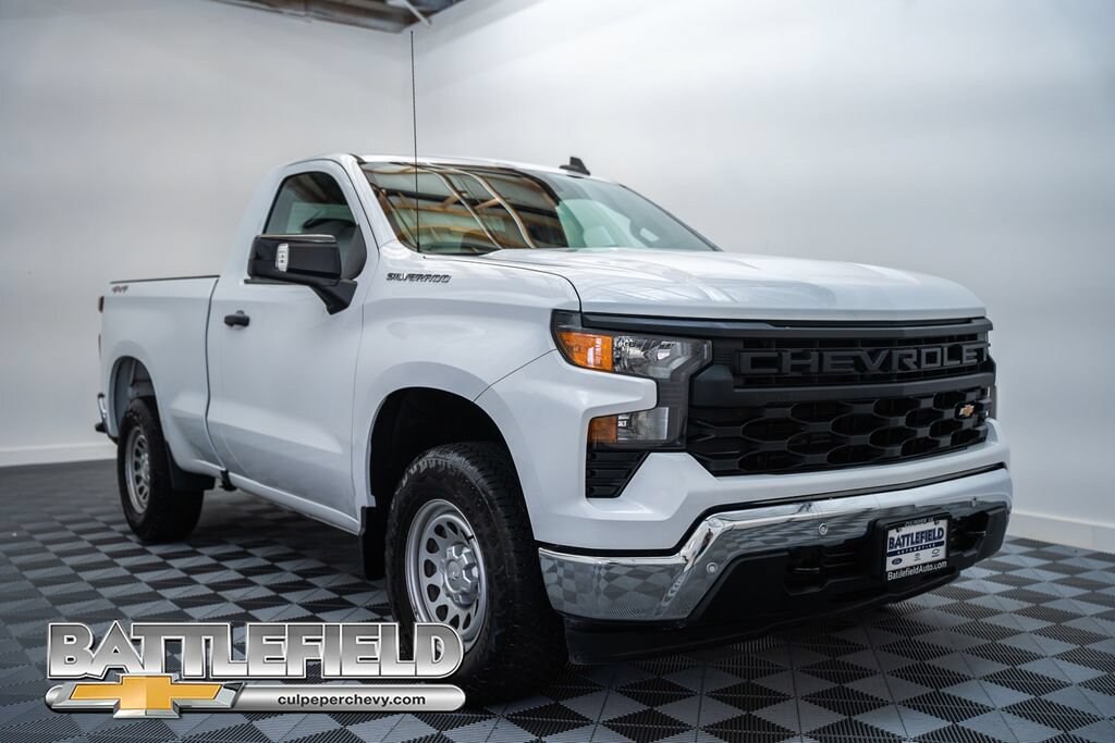 Used 2024 Chevrolet Silverado 1500 WT Truck Regular Cab