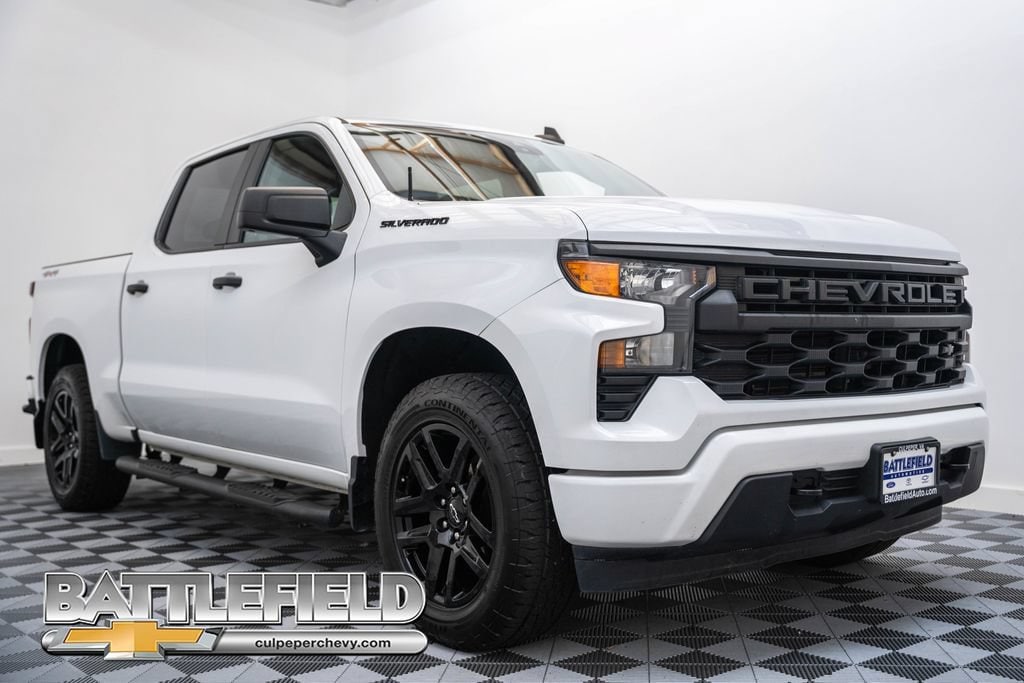 Used 2022 Chevrolet Silverado 1500 Custom Truck Crew Cab