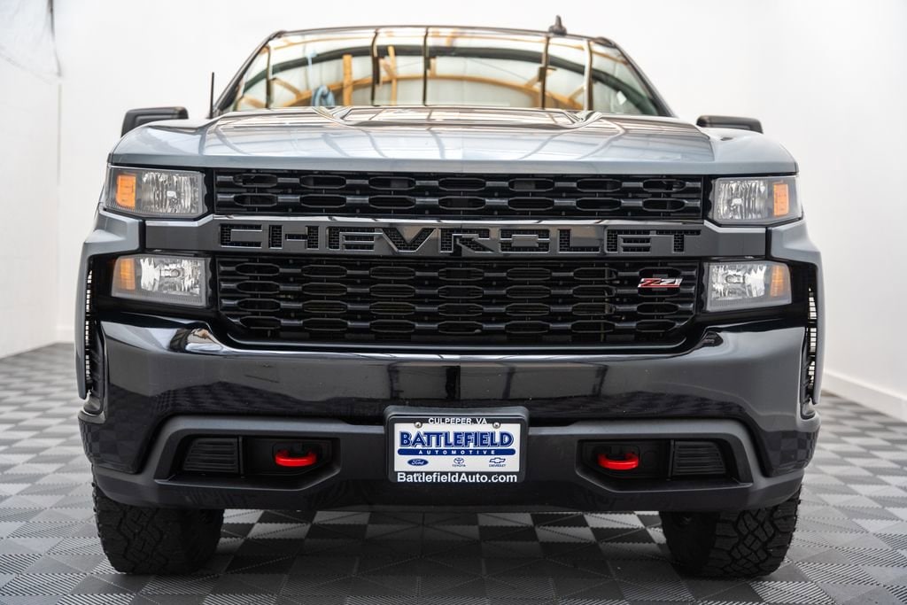 Used 2021 Chevrolet Silverado 1500 Custom Trail Boss Truck Crew Cab