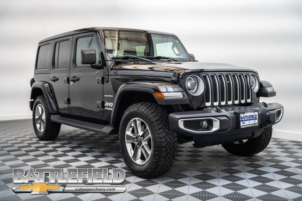 Used 2020 Jeep Wrangler Unlimited Sahara SUV