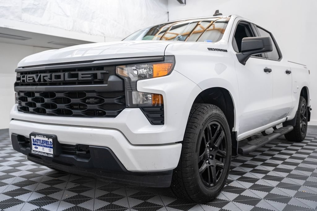 Used 2022 Chevrolet Silverado 1500 Custom Truck Crew Cab