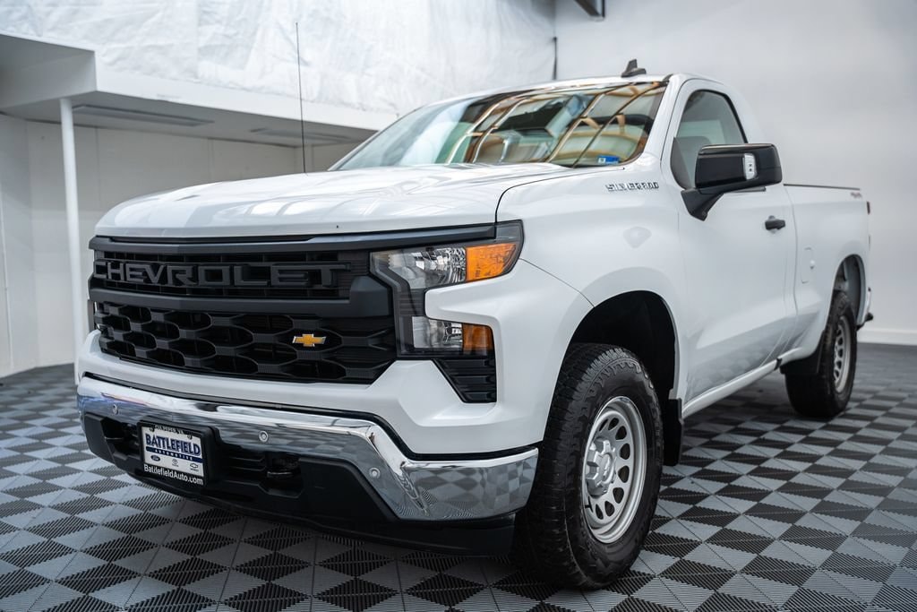 Used 2024 Chevrolet Silverado 1500 WT Truck Regular Cab