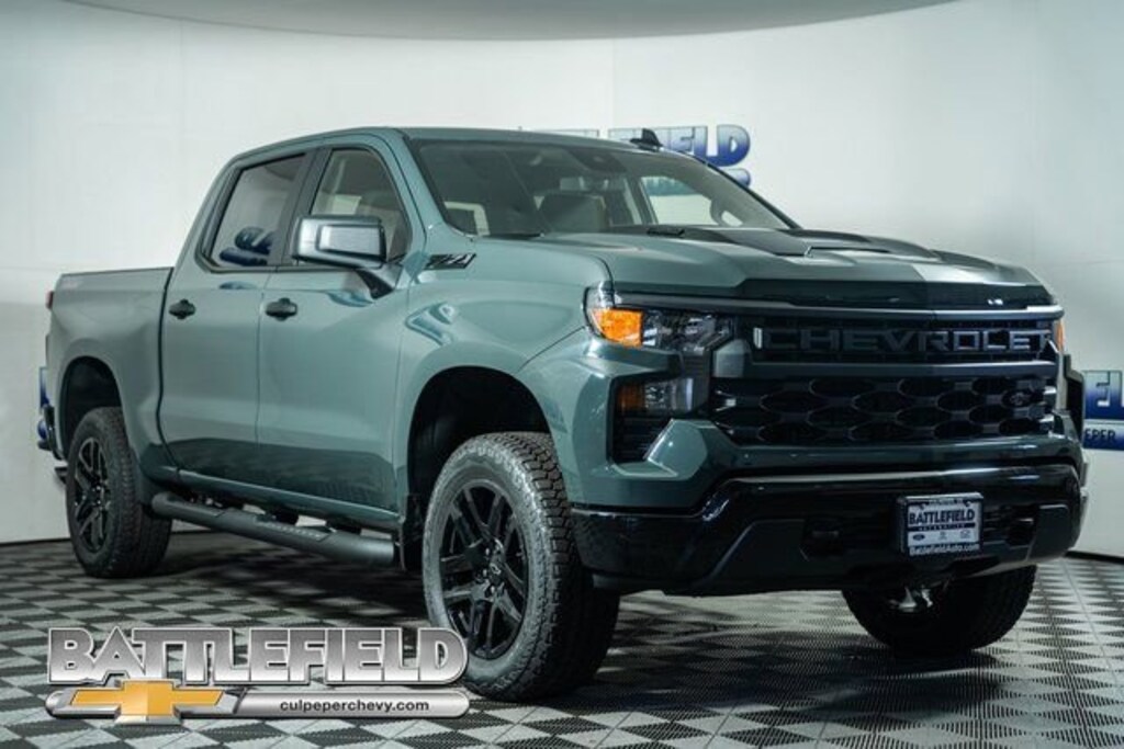 New 2026 Chevrolet Silverado 1500 Custom Trail Boss Truck