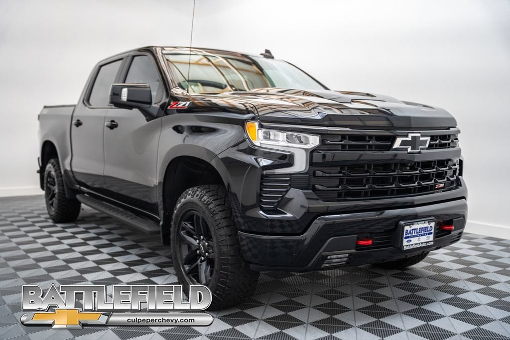 Used 2022 Chevrolet Silverado 1500 LT Trail Boss Truck Crew Cab