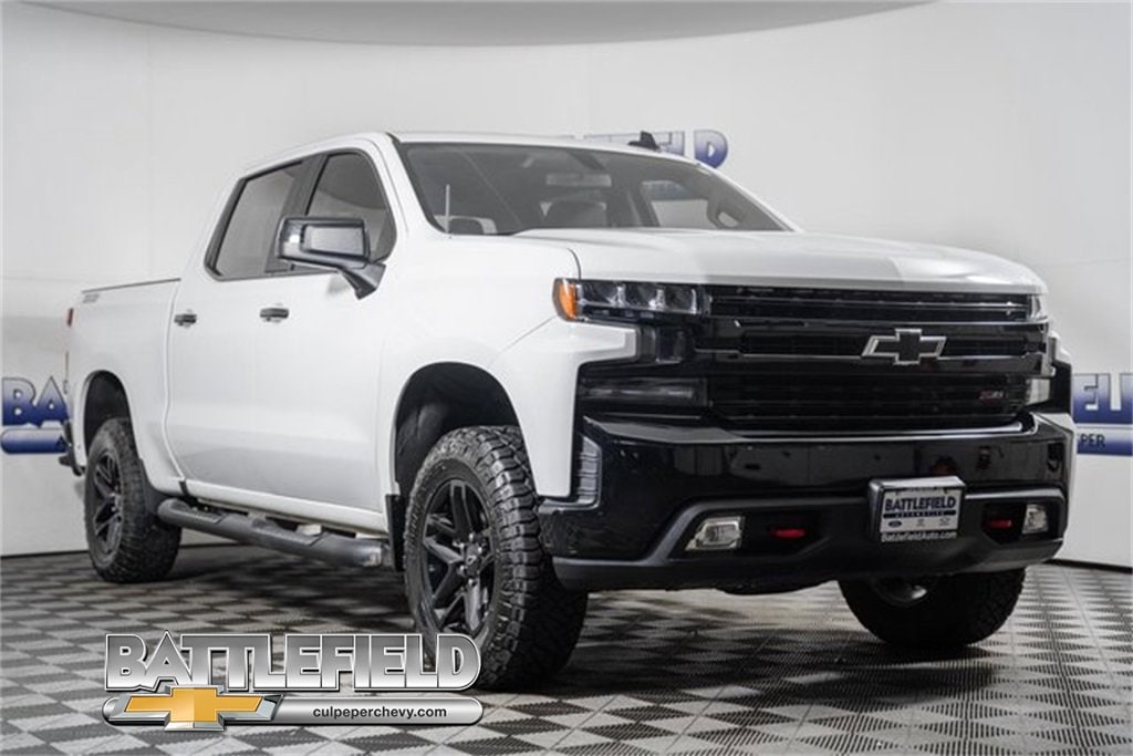Used 2019 Chevrolet Silverado 1500 LT Trail Boss Truck Crew Cab