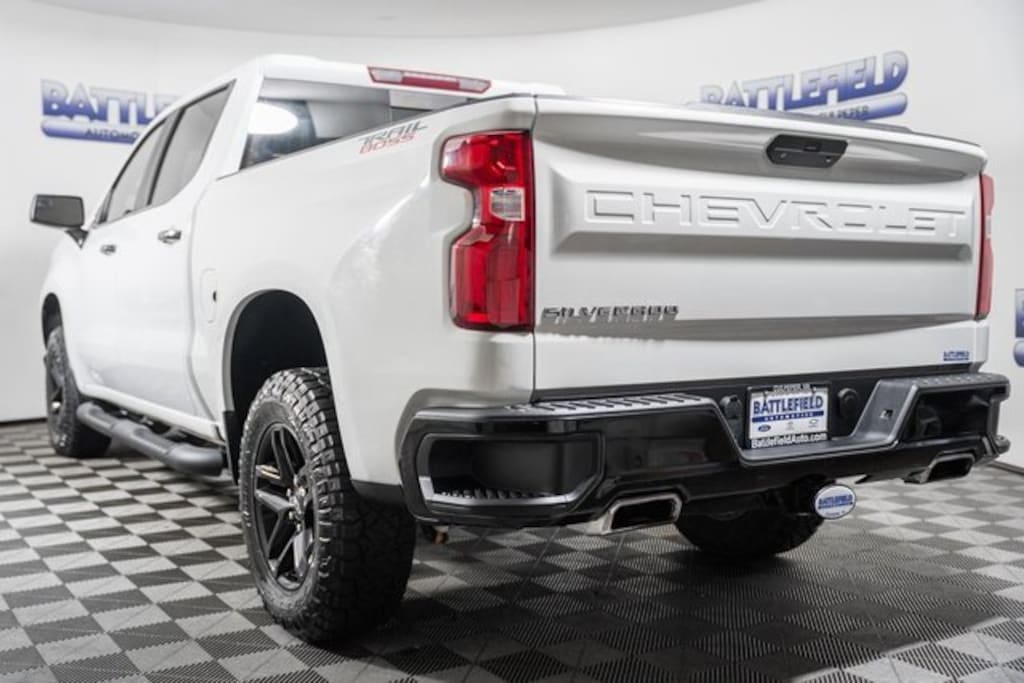 Used 2019 Chevrolet Silverado 1500 LT Trail Boss Truck Crew Cab