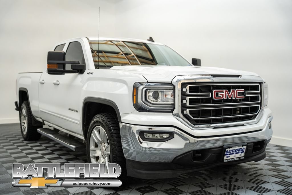 Used 2018 GMC Sierra 1500 SLE Truck Double Cab