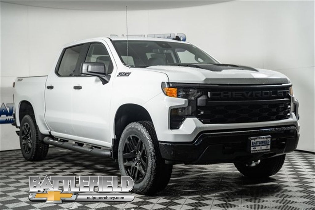 New 2026 Chevrolet Silverado 1500 Custom Trail Boss Truck