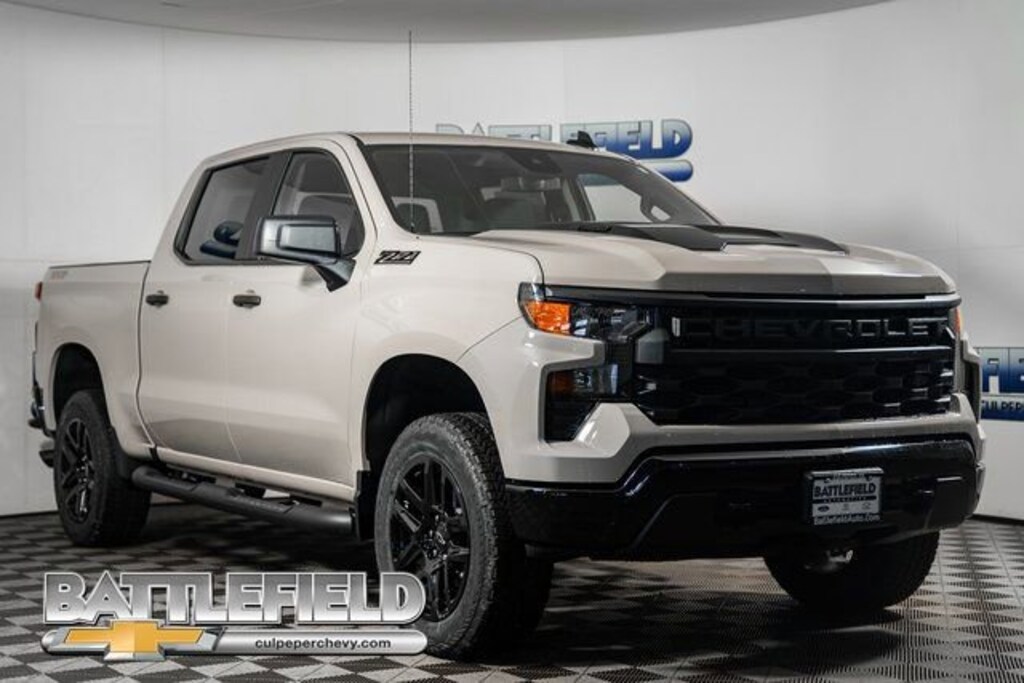 New 2026 Chevrolet Silverado 1500 Custom Trail Boss Truck