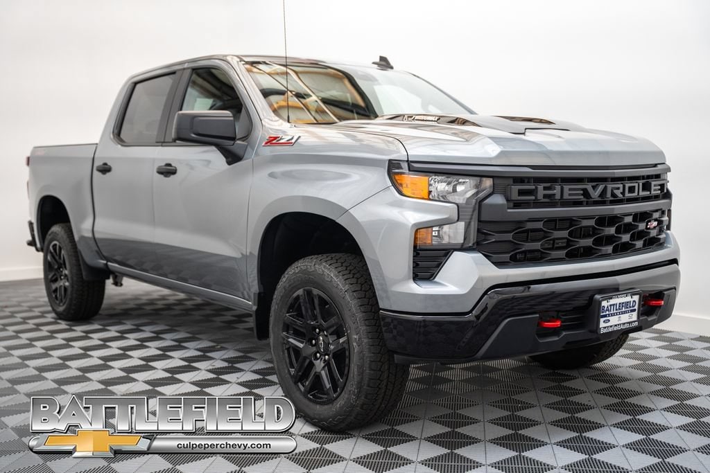 New 2026 Chevrolet Silverado 1500 Custom Trail Boss Truck