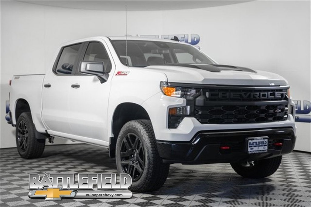 New 2025 Chevrolet Silverado 1500 Custom Trail Boss Truck