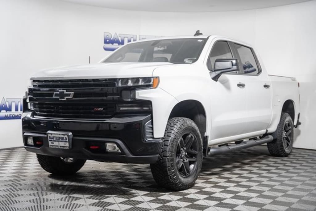 Used 2019 Chevrolet Silverado 1500 LT Trail Boss Truck Crew Cab