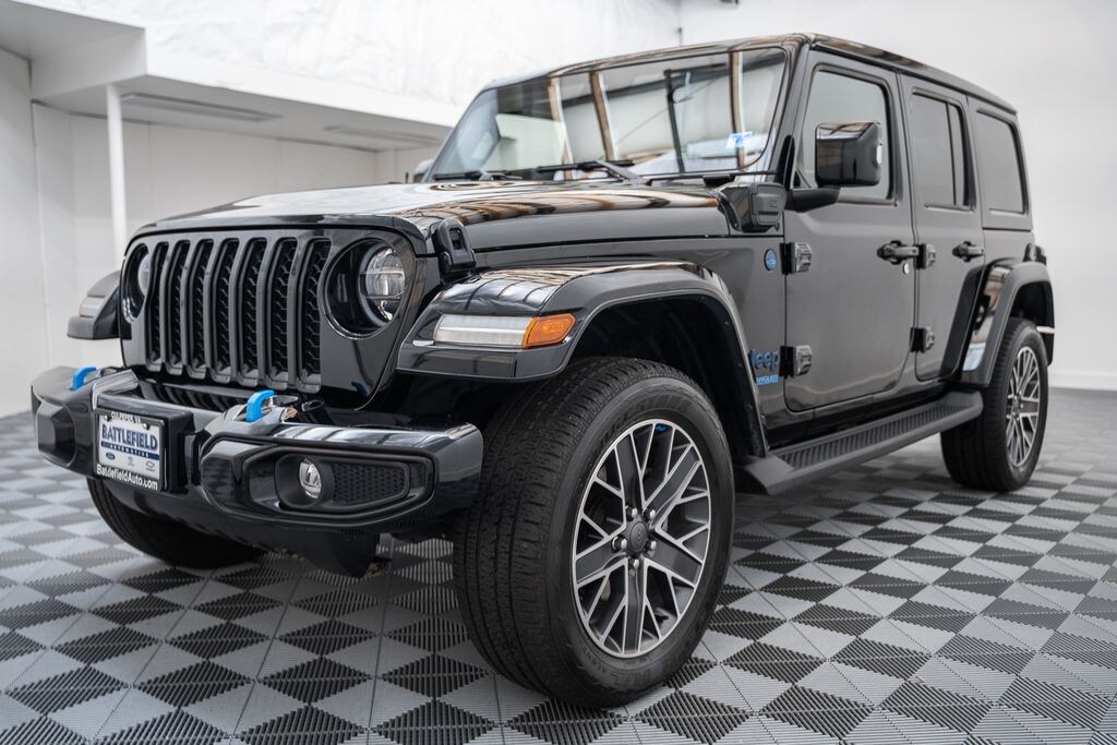 Used 2022 Jeep Wrangler Unlimited Sahara 4xe SUV