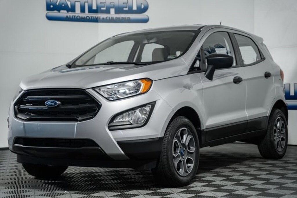 Certified 2022 Ford EcoSport S SUV