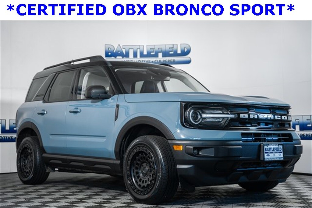 Certified 2021 Ford Bronco Sport Outer Banks SUV
