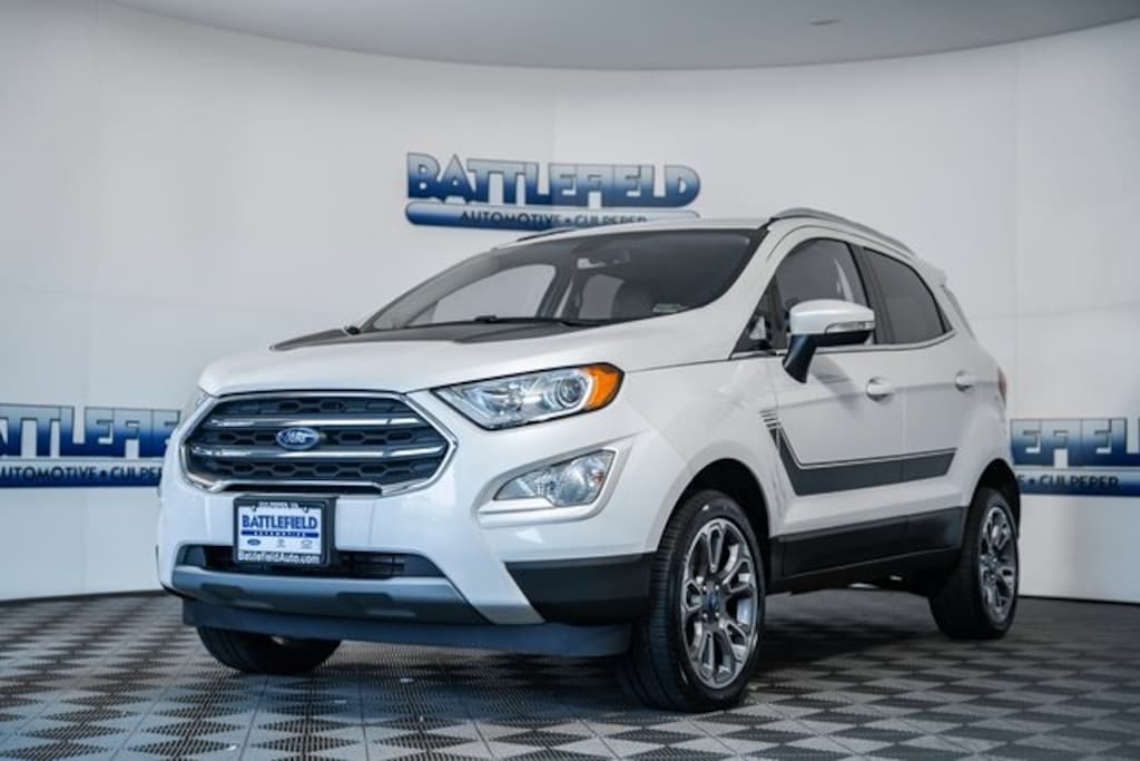 Certified 2022 Ford EcoSport Titanium SUV
