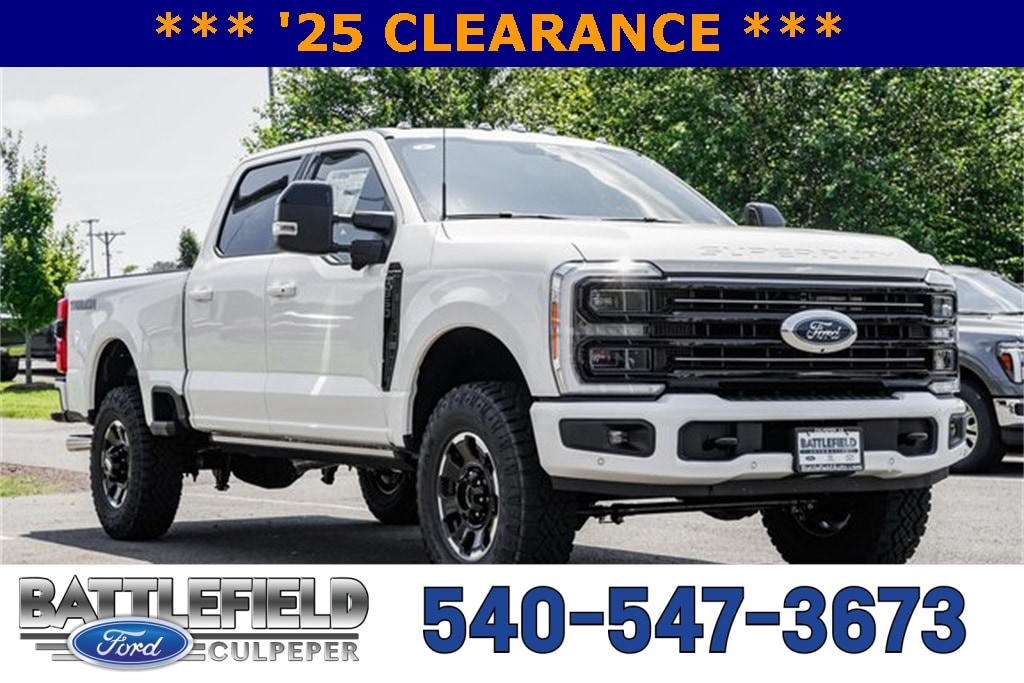 New 2025 Ford Super Duty F-350 Platinum TRUCK