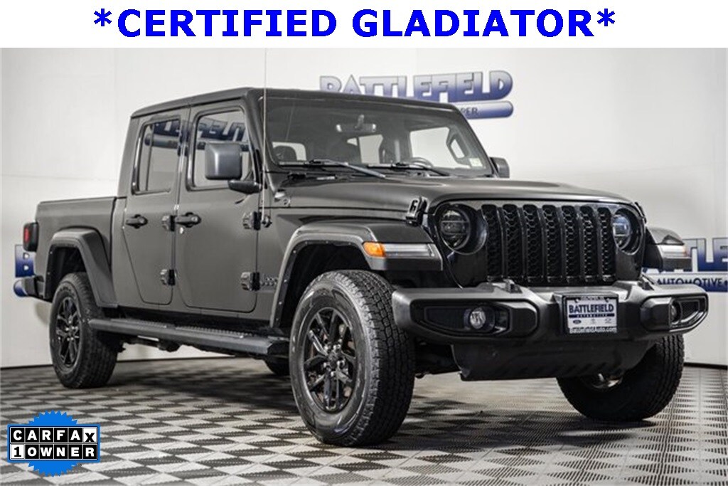 Certified 2022 Jeep Gladiator Altitude Truck Crew Cab