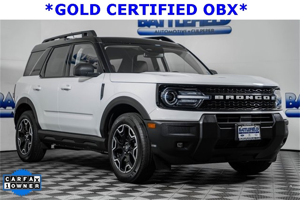 Certified 2025 Ford Bronco Sport Outer Banks SUV