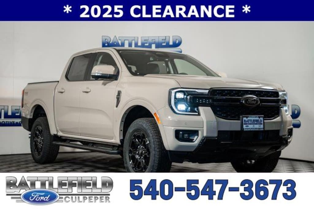 New 2025 Ford Ranger Lariat Truck