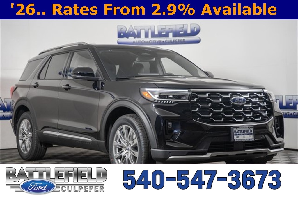 New 2026 Ford Explorer Platinum SUV