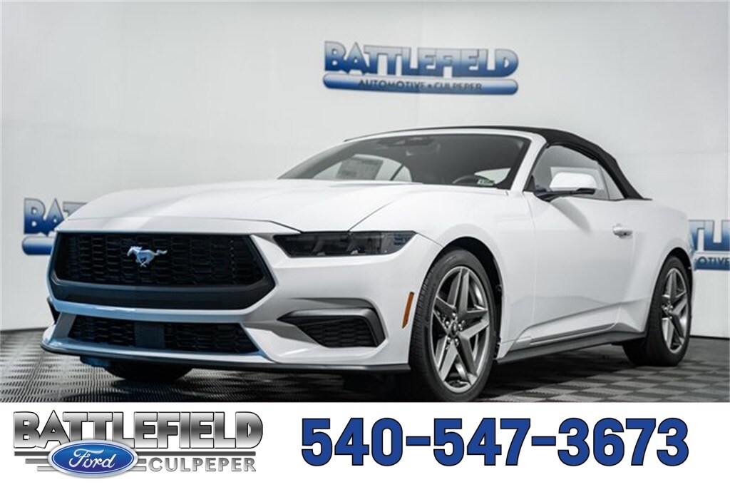 2025 Ford Mustang EcoBoost Premium Convertible photo 3