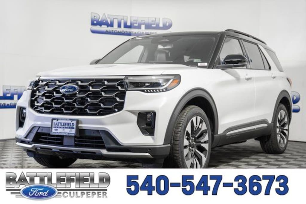 New 2026 Ford Explorer Platinum SUV