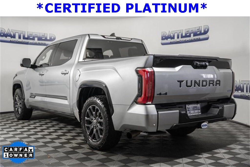 Certified 2022 Toyota Tundra Platinum Truck CrewMax