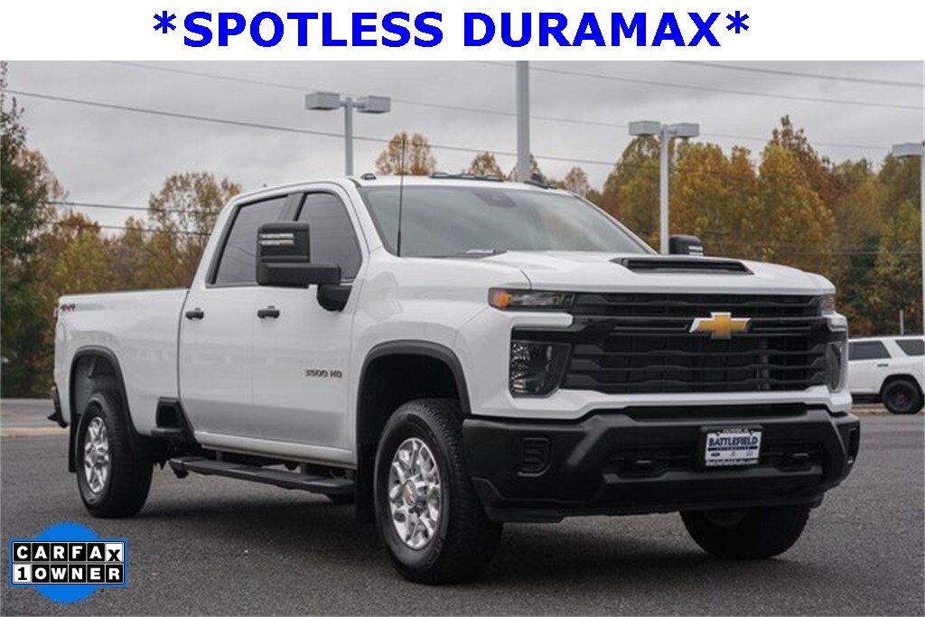 Used 2024 Chevrolet Silverado 3500HD Work Truck Truck Crew Cab