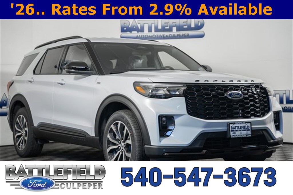 New 2026 Ford Explorer ST-Line SUV