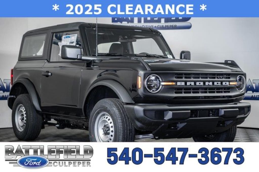 New 2025 Ford Bronco Base SUV