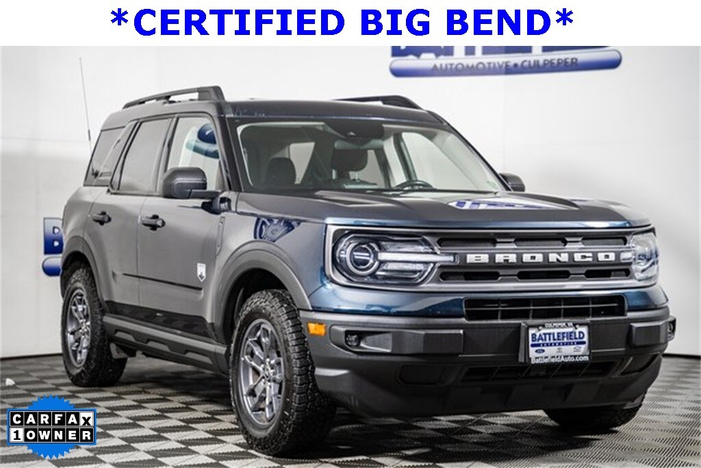 Certified 2022 Ford Bronco Sport Big Bend SUV