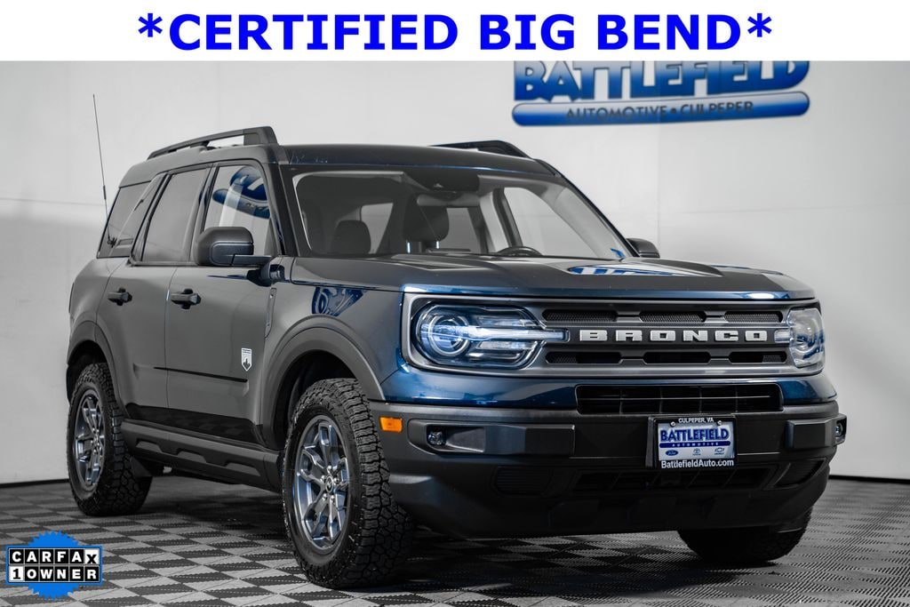 Certified 2022 Ford Bronco Sport Big Bend SUV