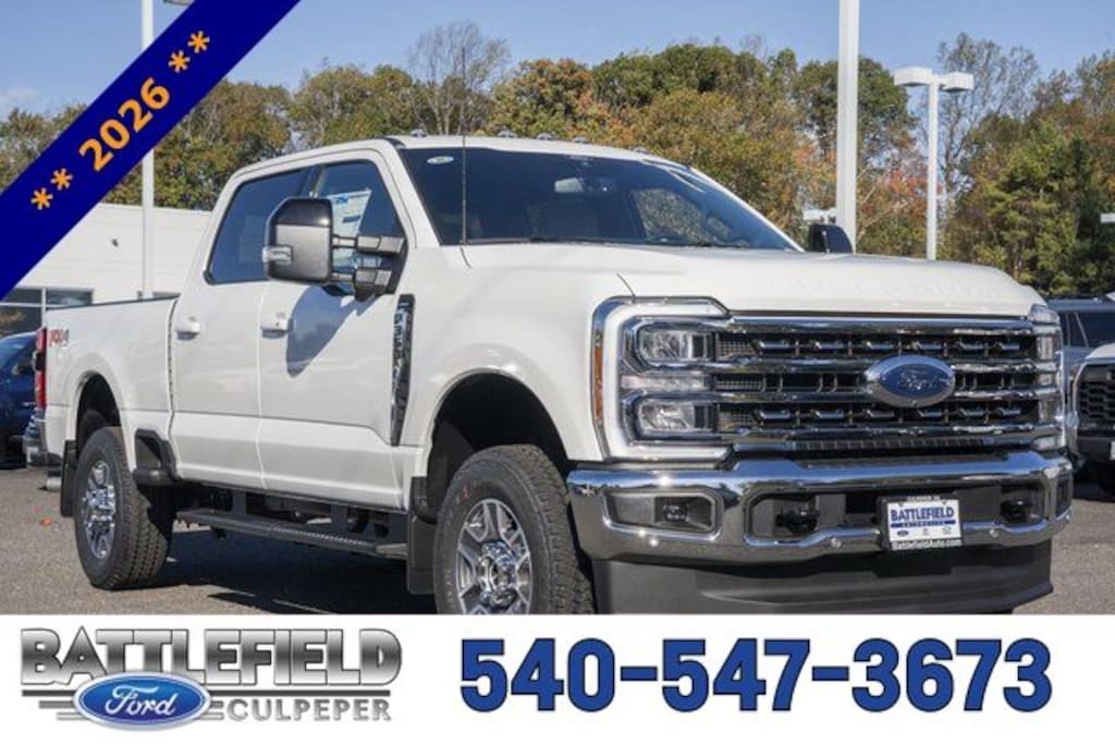 New 2026 Ford F-350 Lariat Truck Crew Cab