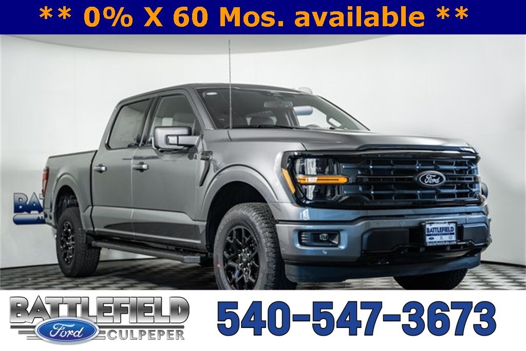 New 2025 Ford F-150 XLT Truck SuperCrew Cab
